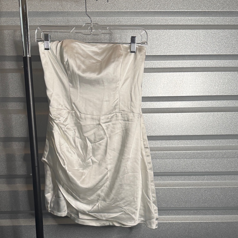 NWT!! RESA Satin White Dress in small